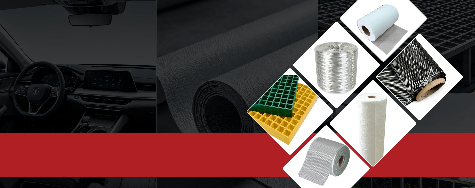 Usine de matériaux composites en Chine